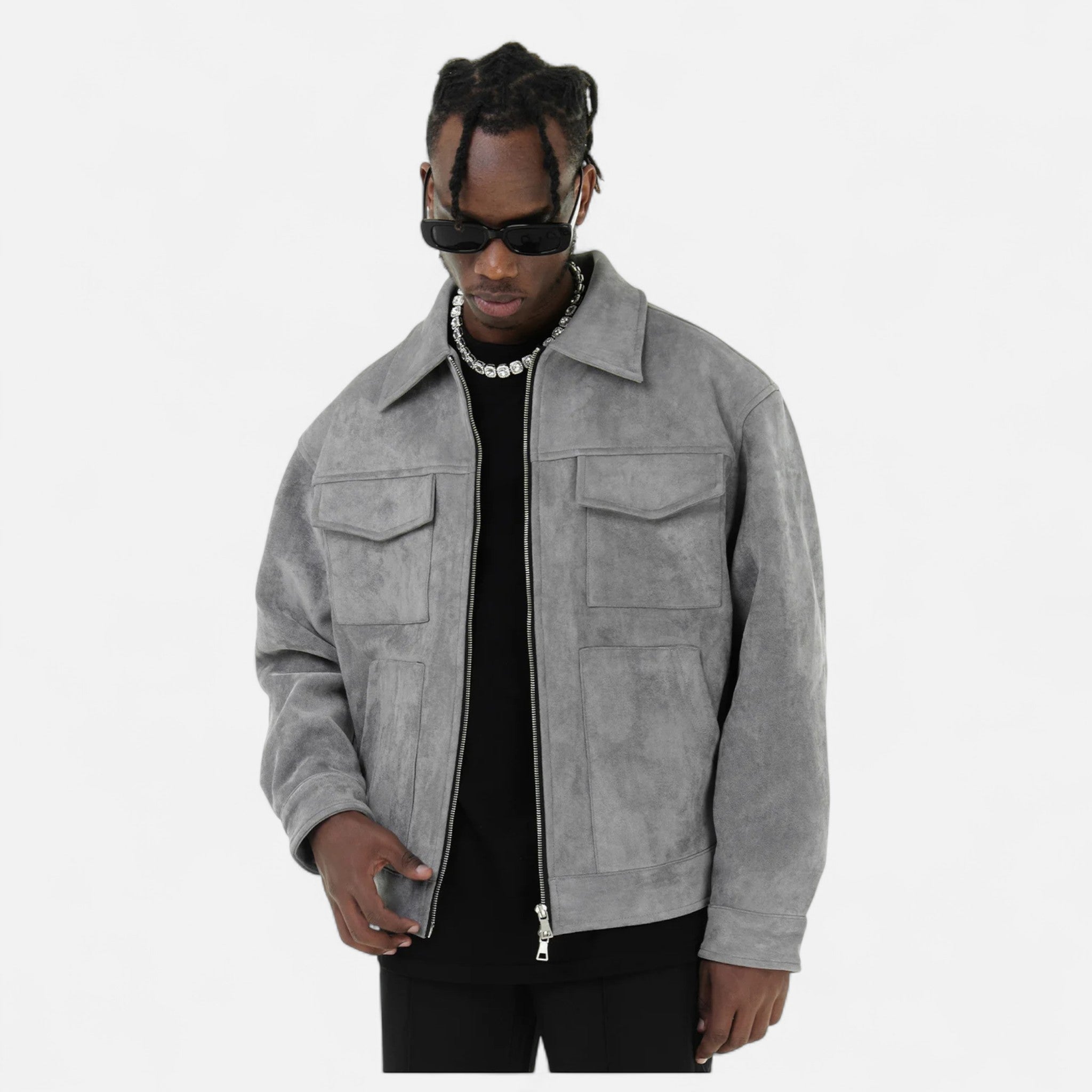 Mayfair Signature - La Veste Utility en Suède Homme
