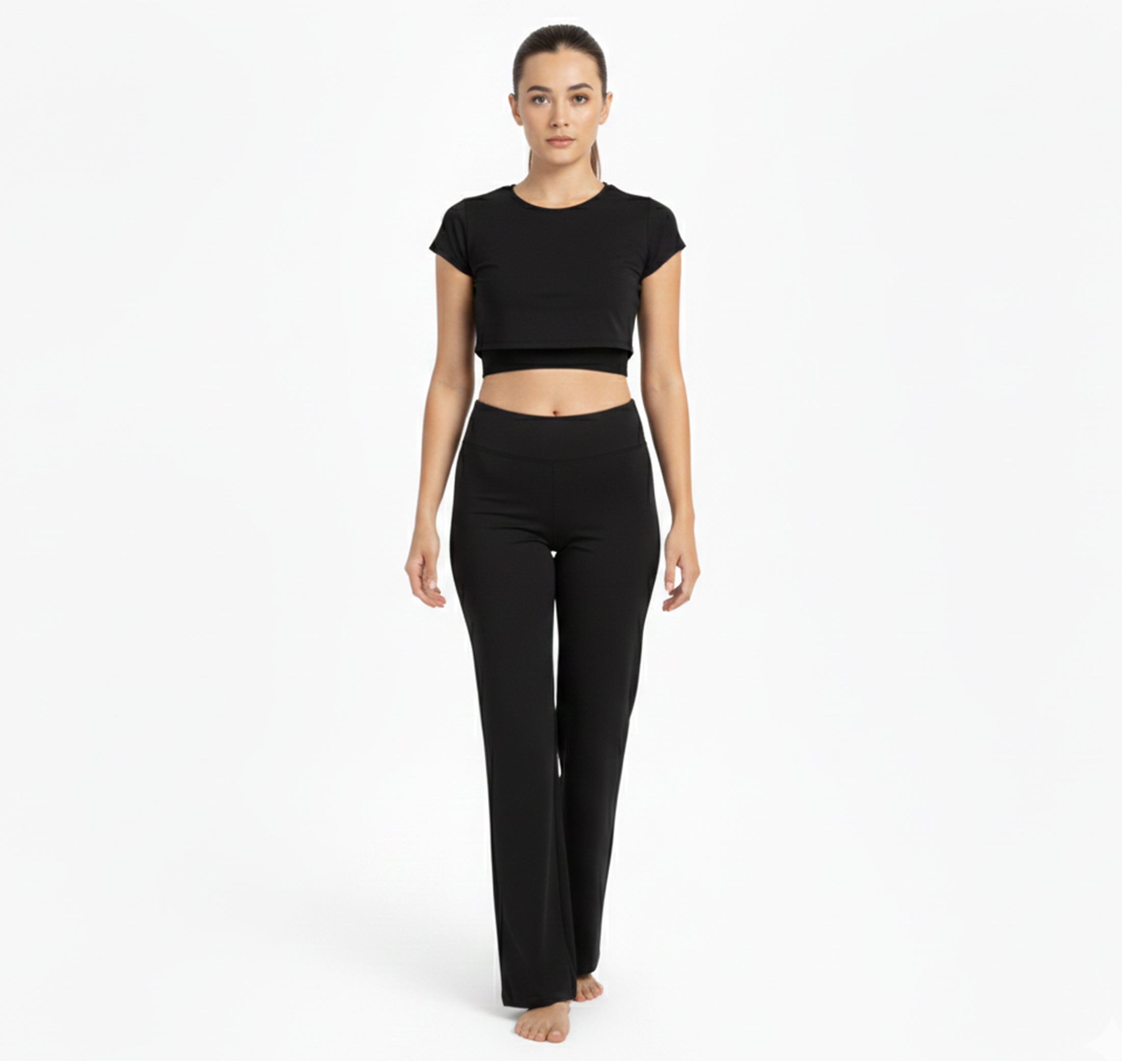 Valcour Lyon | Pantalon de Yoga Taille Haute pour Femme – Stretch et Effet Push-Up