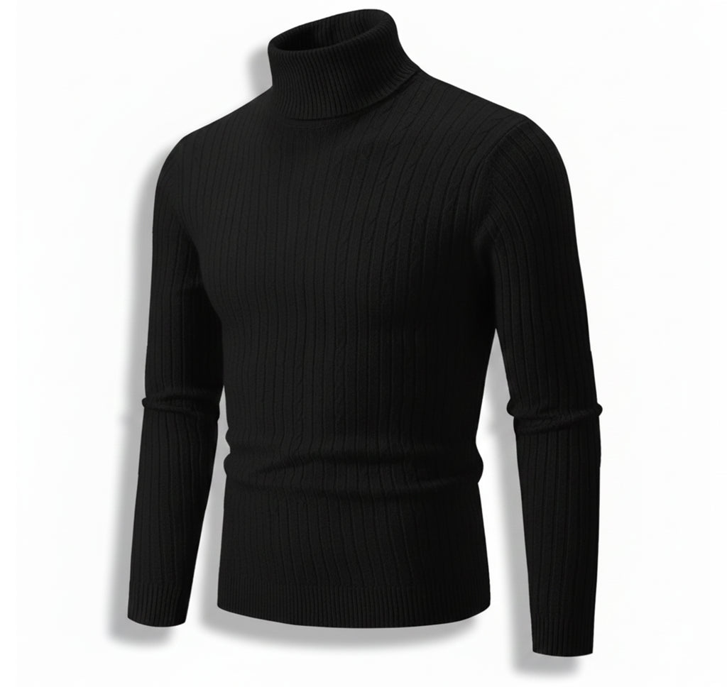 Pull Col Roulé pour Homme – Tricot Hivernal Stylé