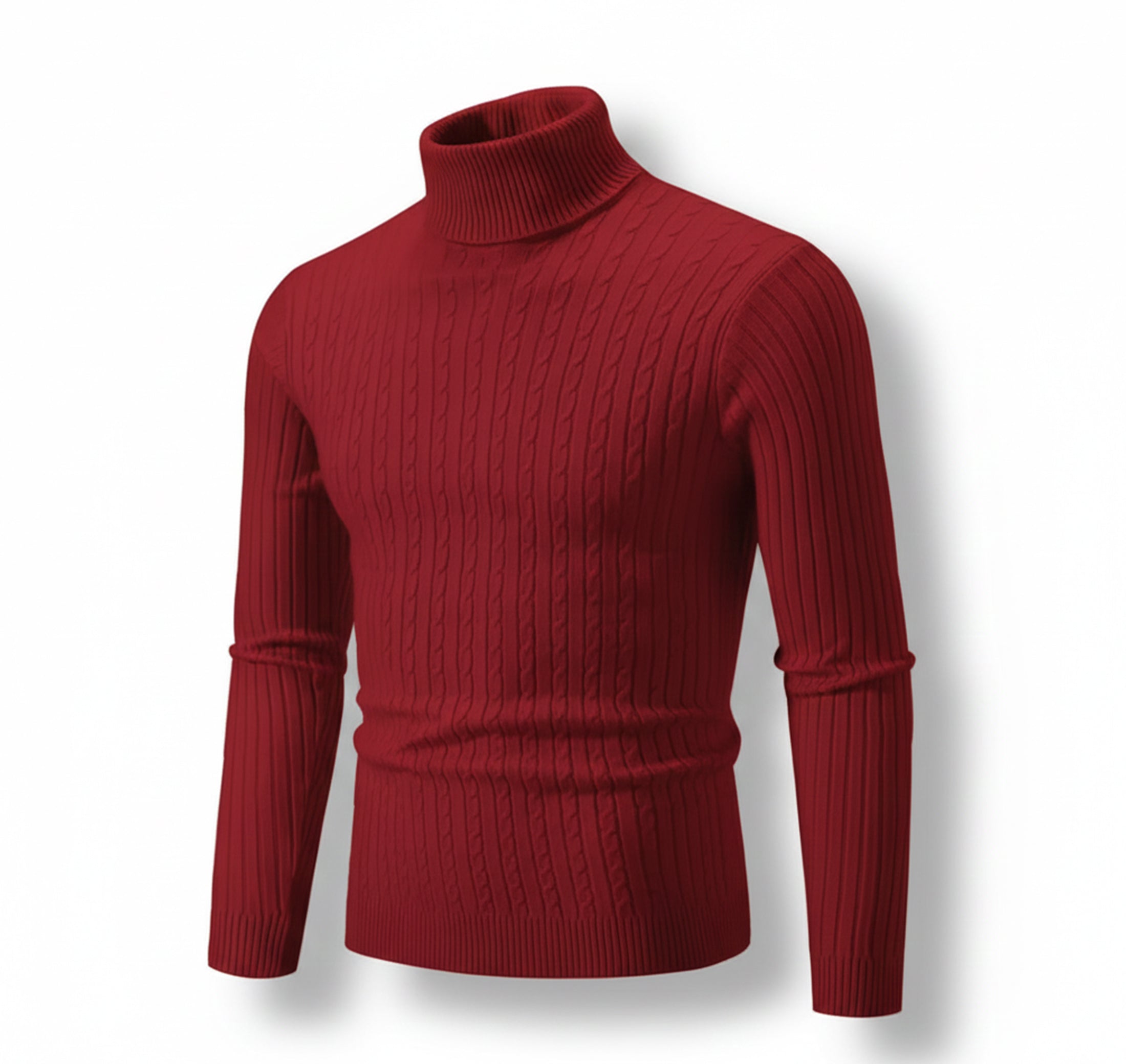 Valcour Lyon | Pull Col Roulé pour Homme – Tricot Hivernal Stylé