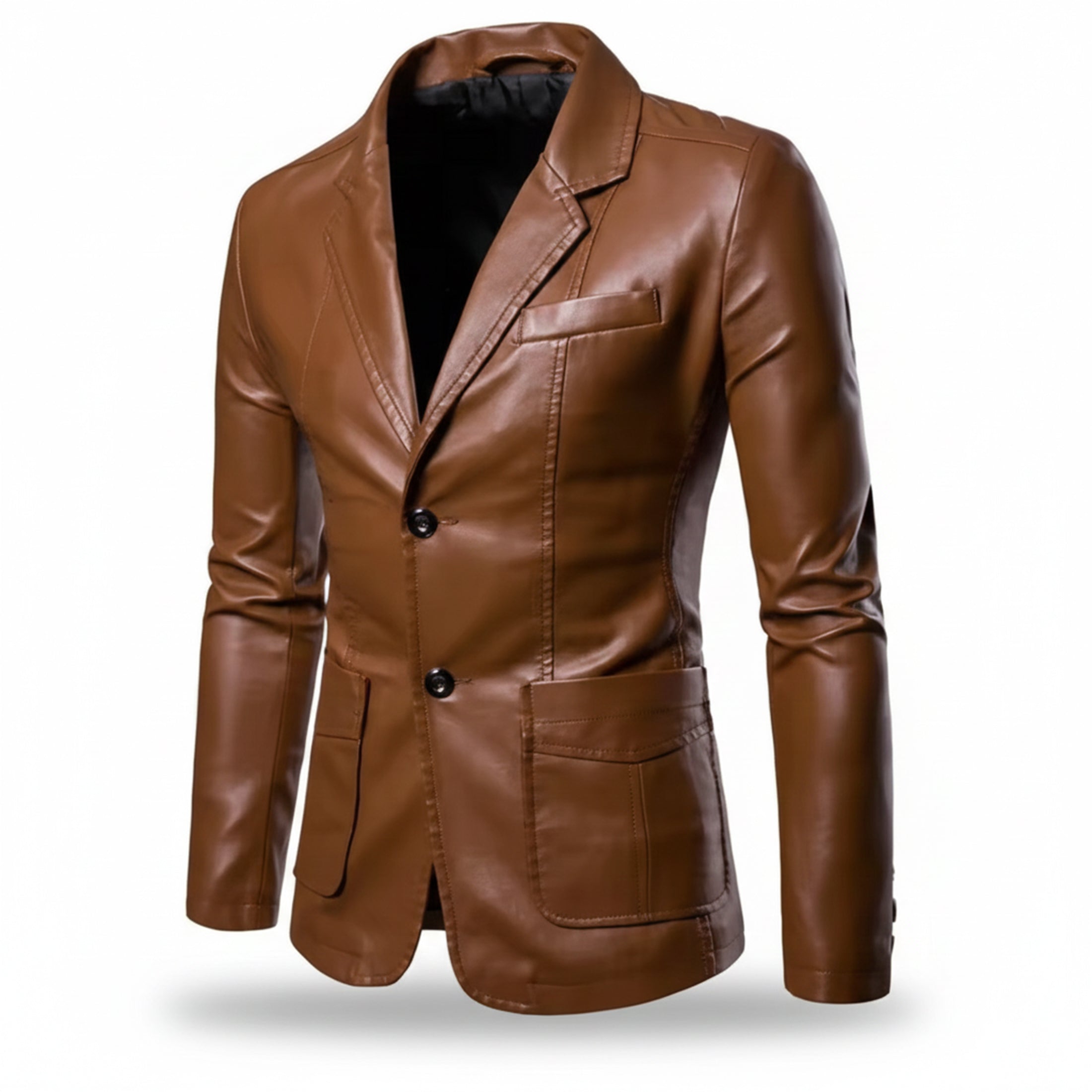 Valcour Lyon | Manteau Long Homme à Boutonnage Simple – Coupe Moderne Décontractée