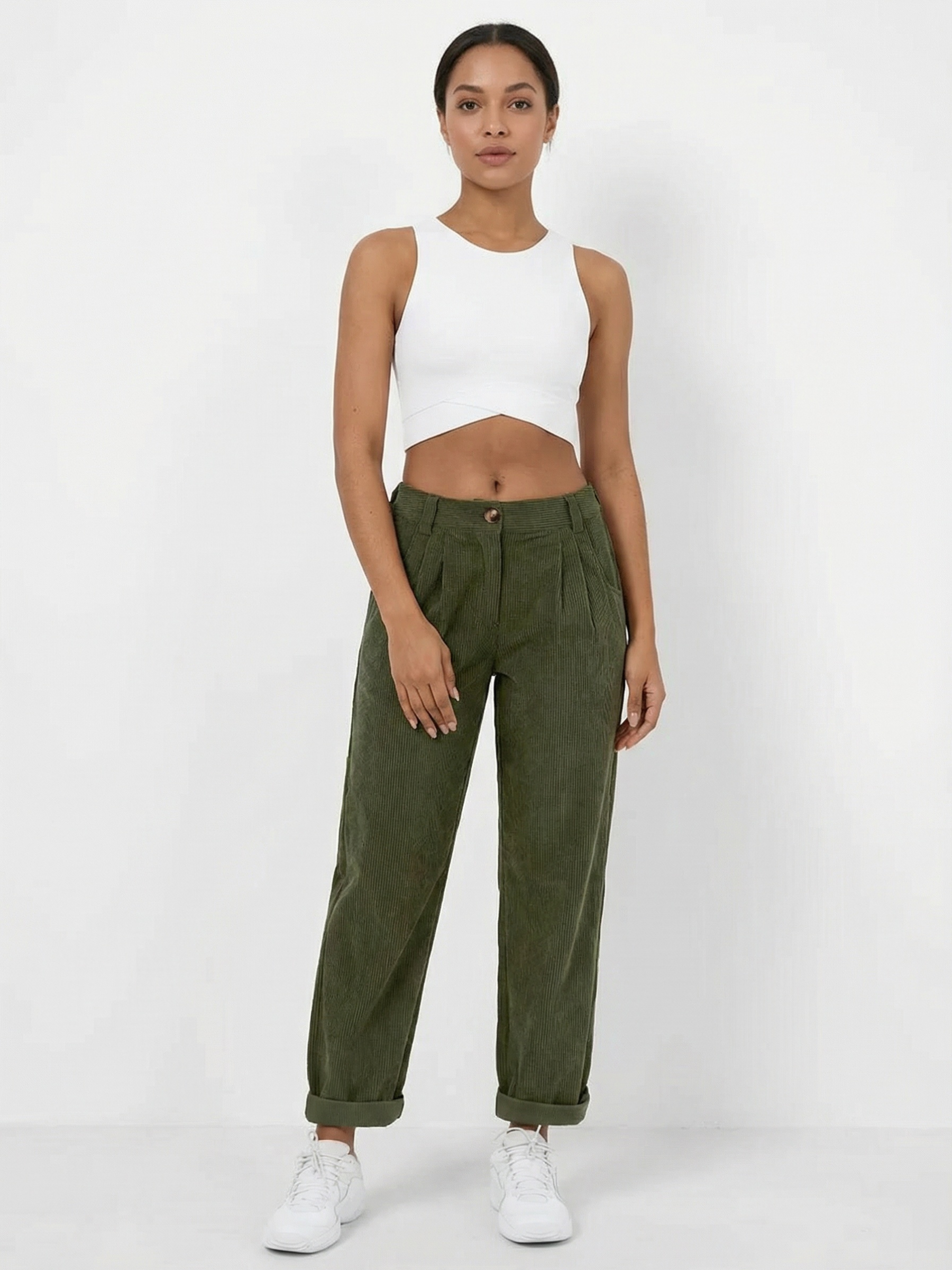 Édition Marlow Studio - Le Pantalon Corduroy Femme