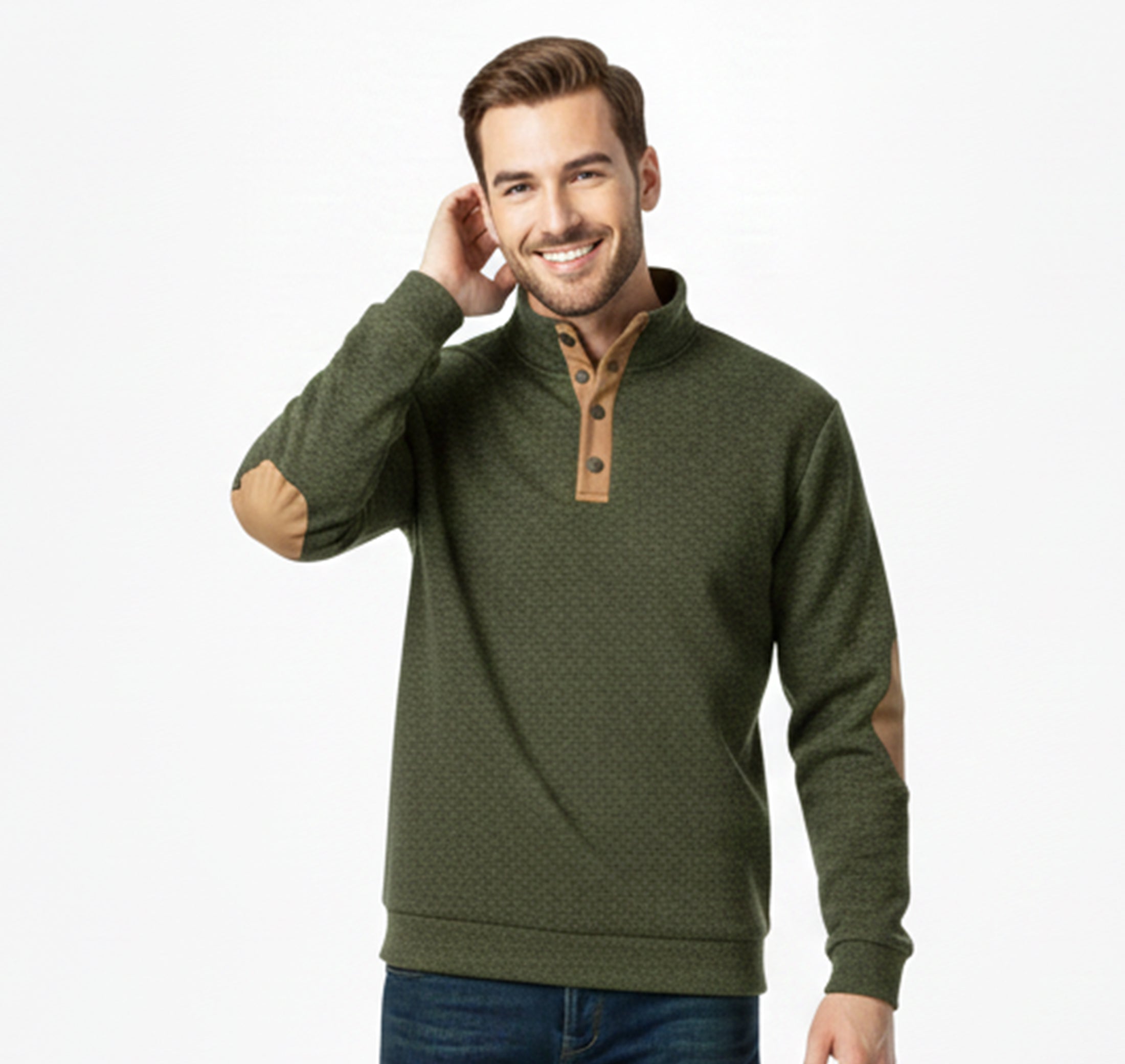 Pull à Col Montant pour Homme – Coupe Street Moderne