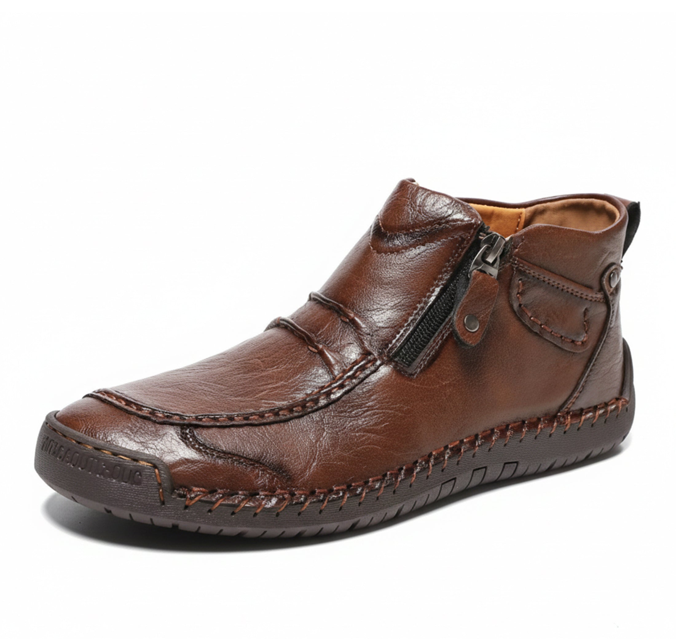 Valcour Lyon | Bottines Courtes pour Homme – Look Classique Uni