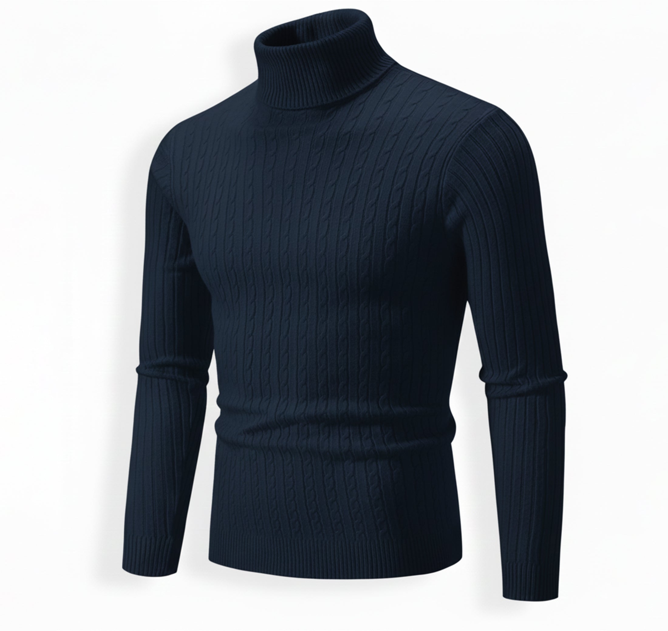 Valcour Lyon | Pull Col Roulé pour Homme – Tricot Hivernal Stylé