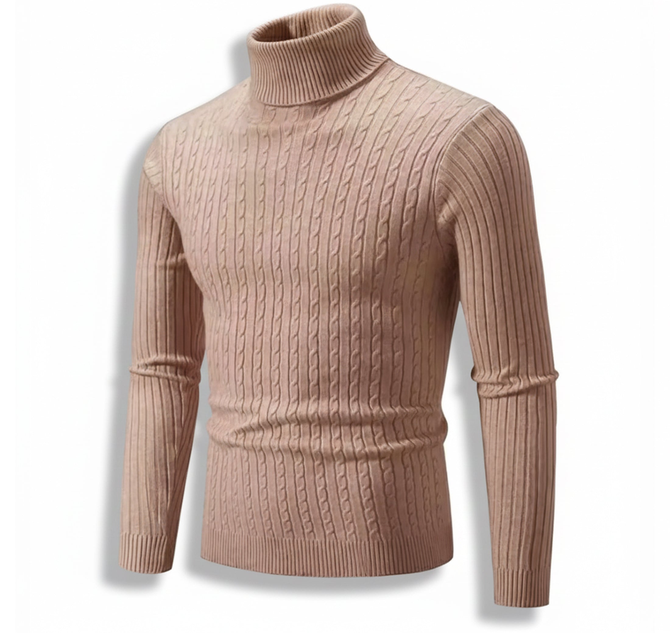 Valcour Lyon | Pull Col Roulé pour Homme – Tricot Hivernal Stylé