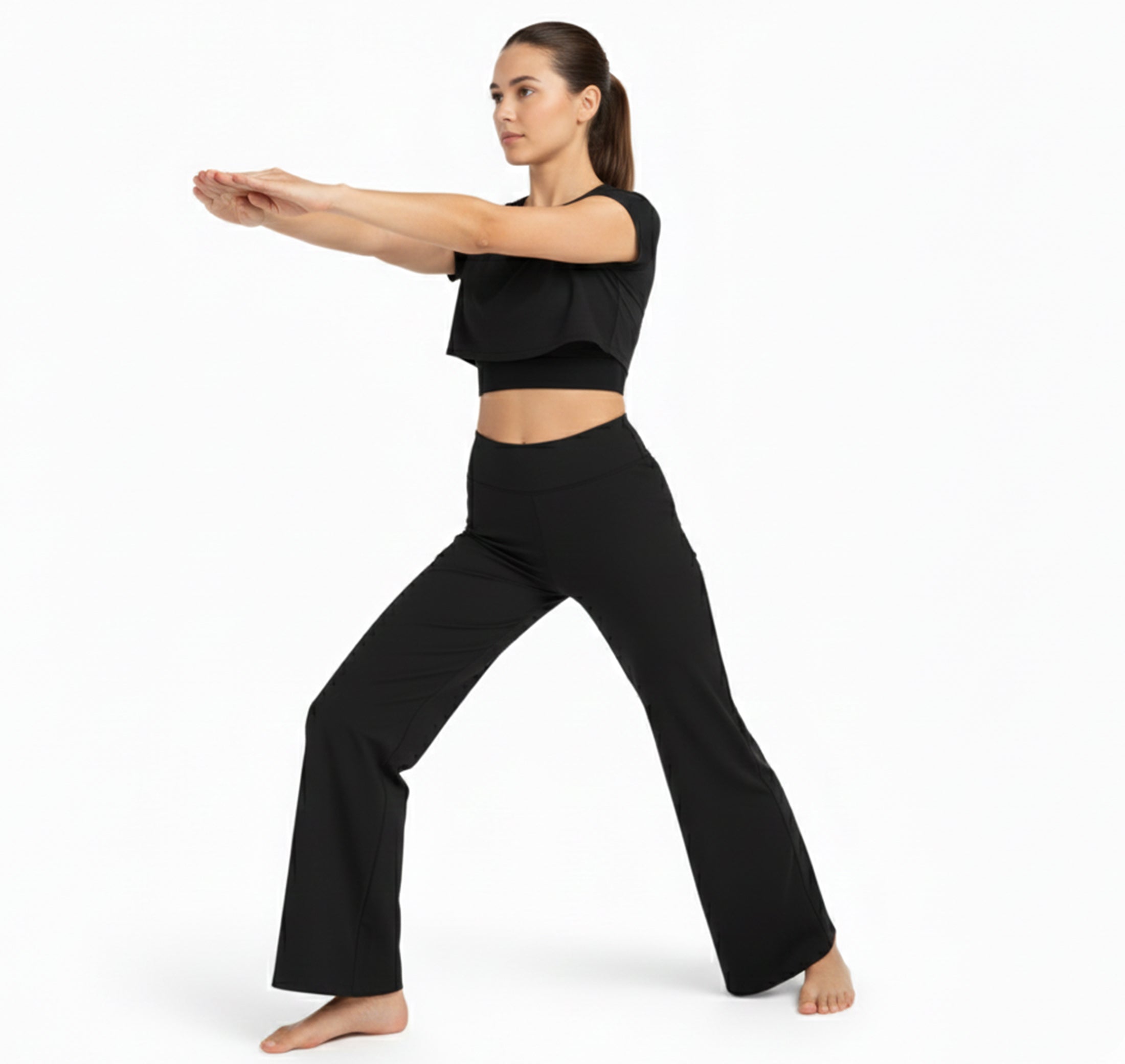 Valcour Lyon | Pantalon de Yoga Taille Haute pour Femme – Stretch et Effet Push-Up
