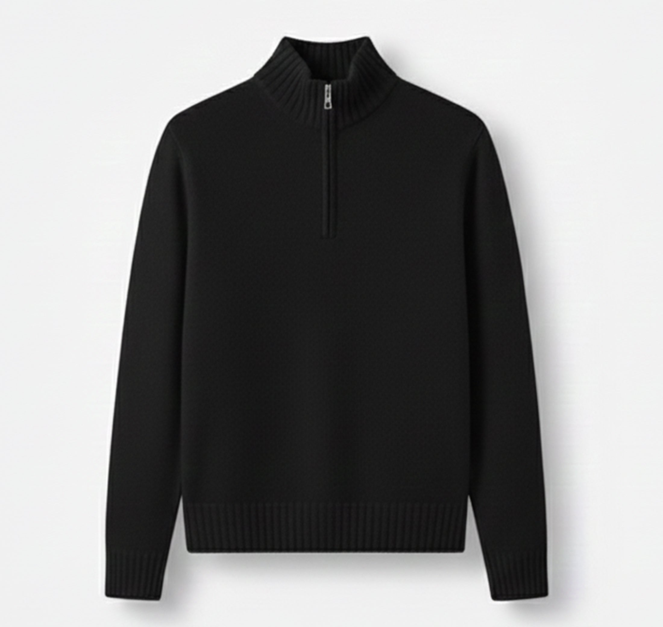 Valcour Lyon | Pull à Demi-Zip pour Homme – Tricot Douillet d’Hiver