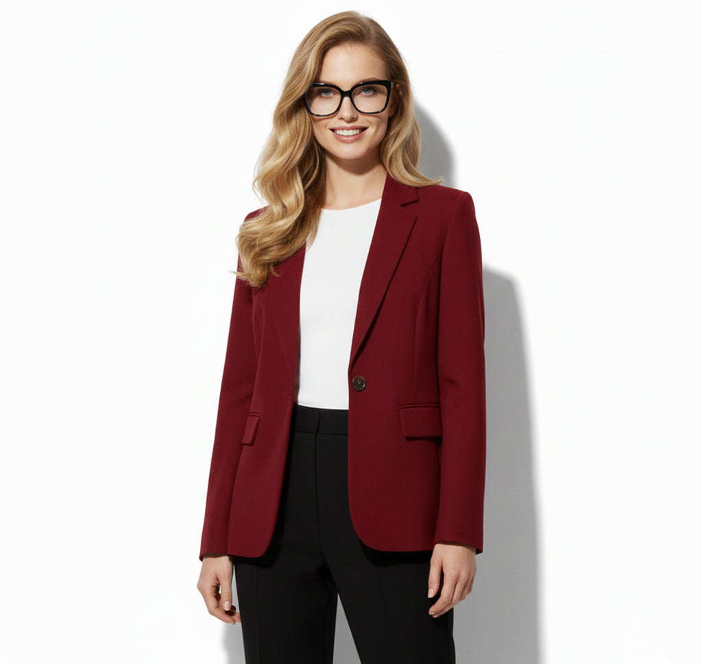Veste Blazer Tissée pour Femme – Confort au Quotidien