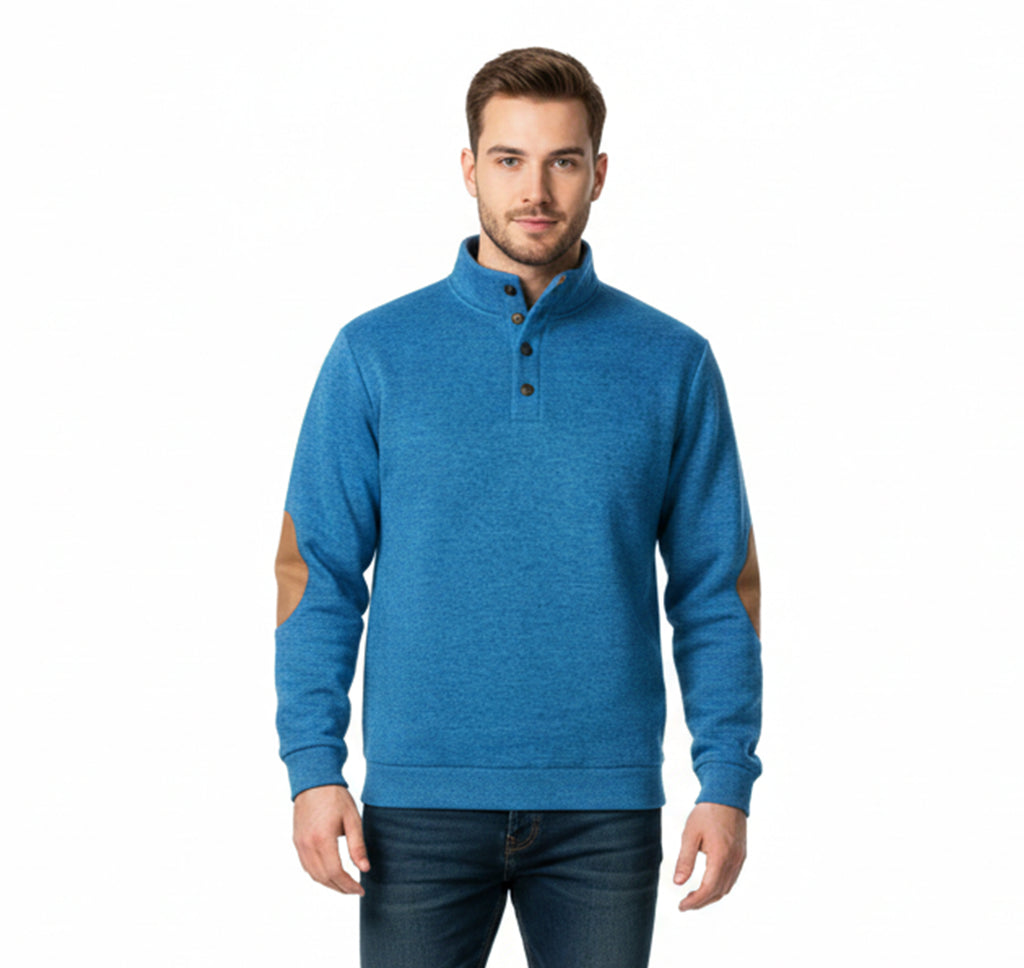 Pull à Col Montant pour Homme – Coupe Street Moderne