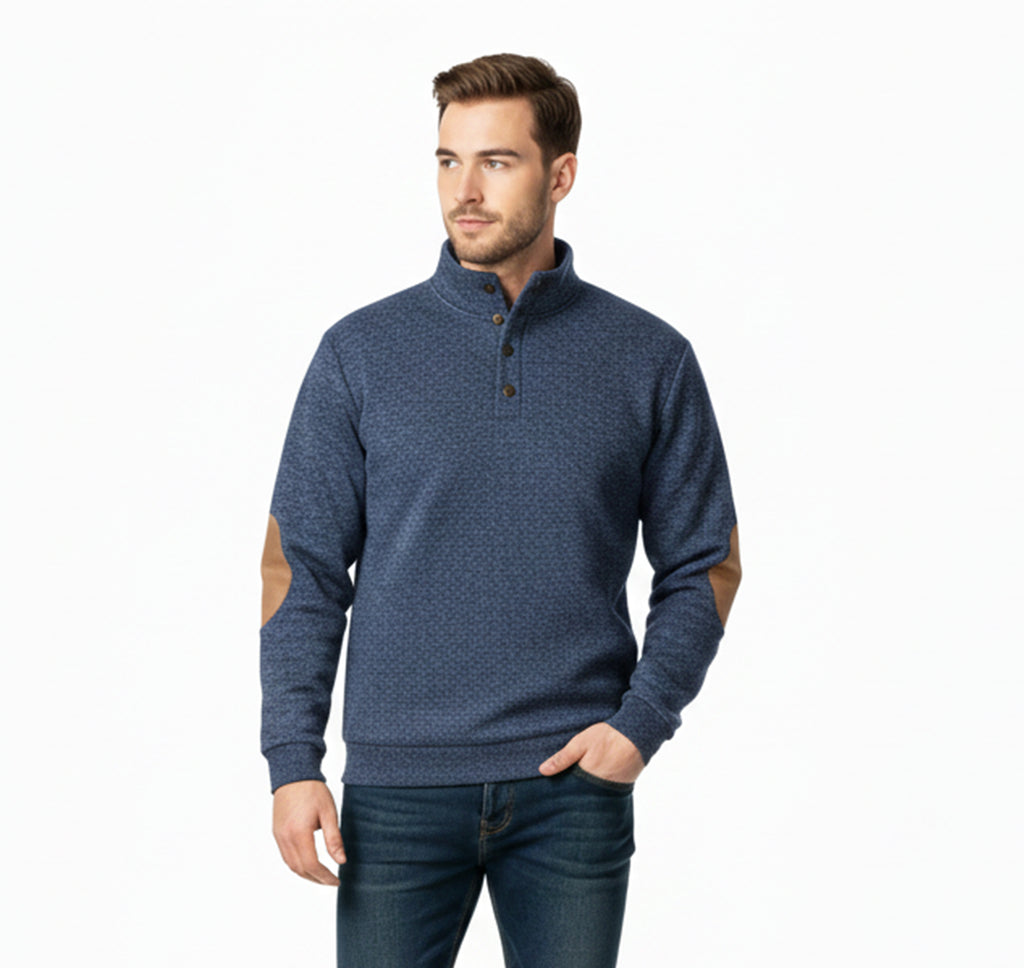 Pull à Col Montant pour Homme – Coupe Street Moderne