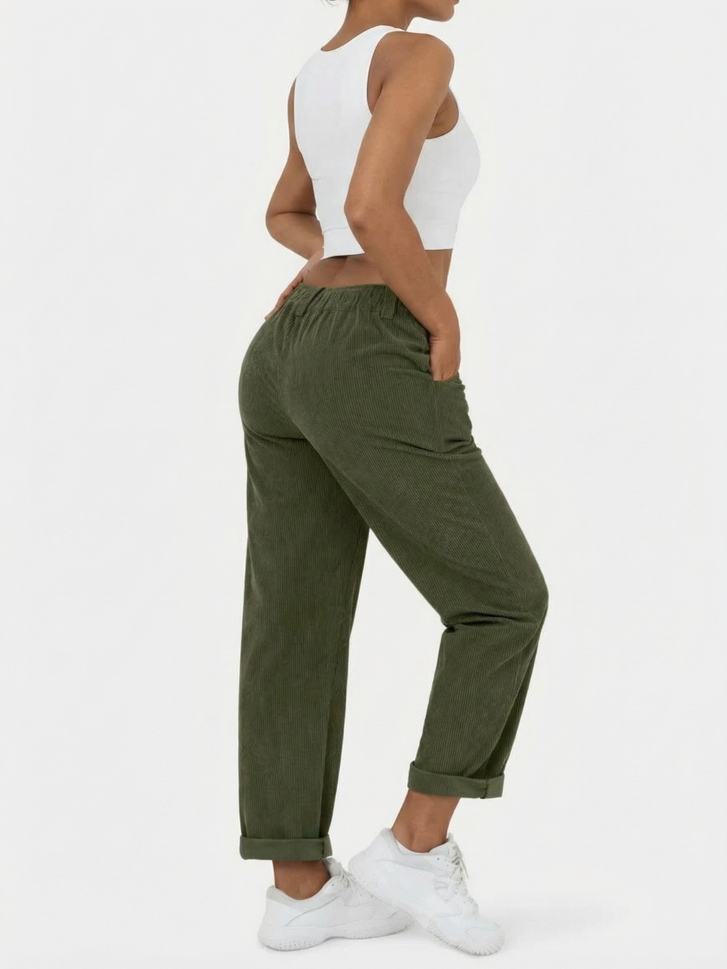 Édition Marlow Studio - Le Pantalon Corduroy Femme
