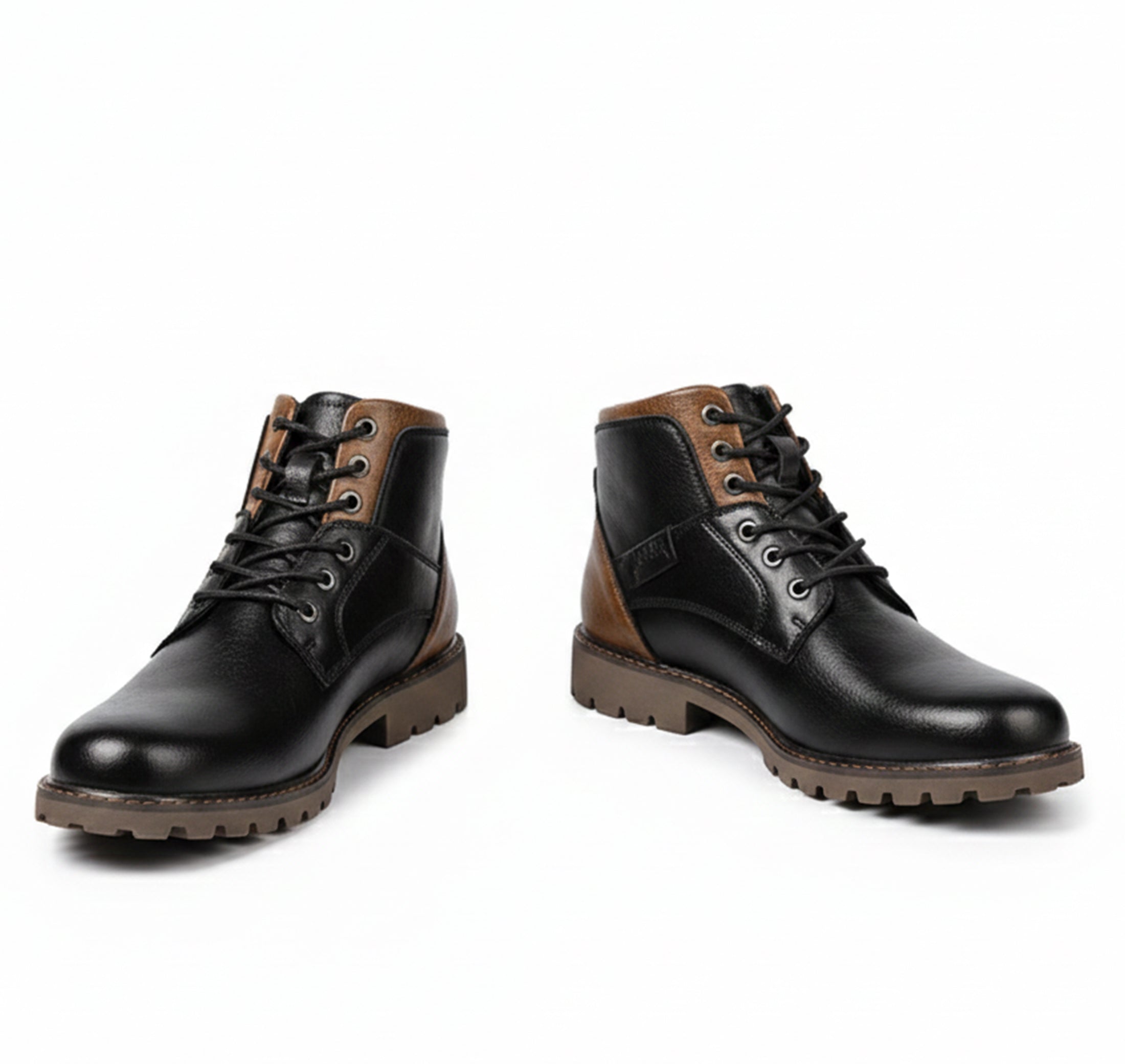 Valcour Lyon | Bottes Mi-Hautes Chaudes pour Homme – Style Urbain Rétro