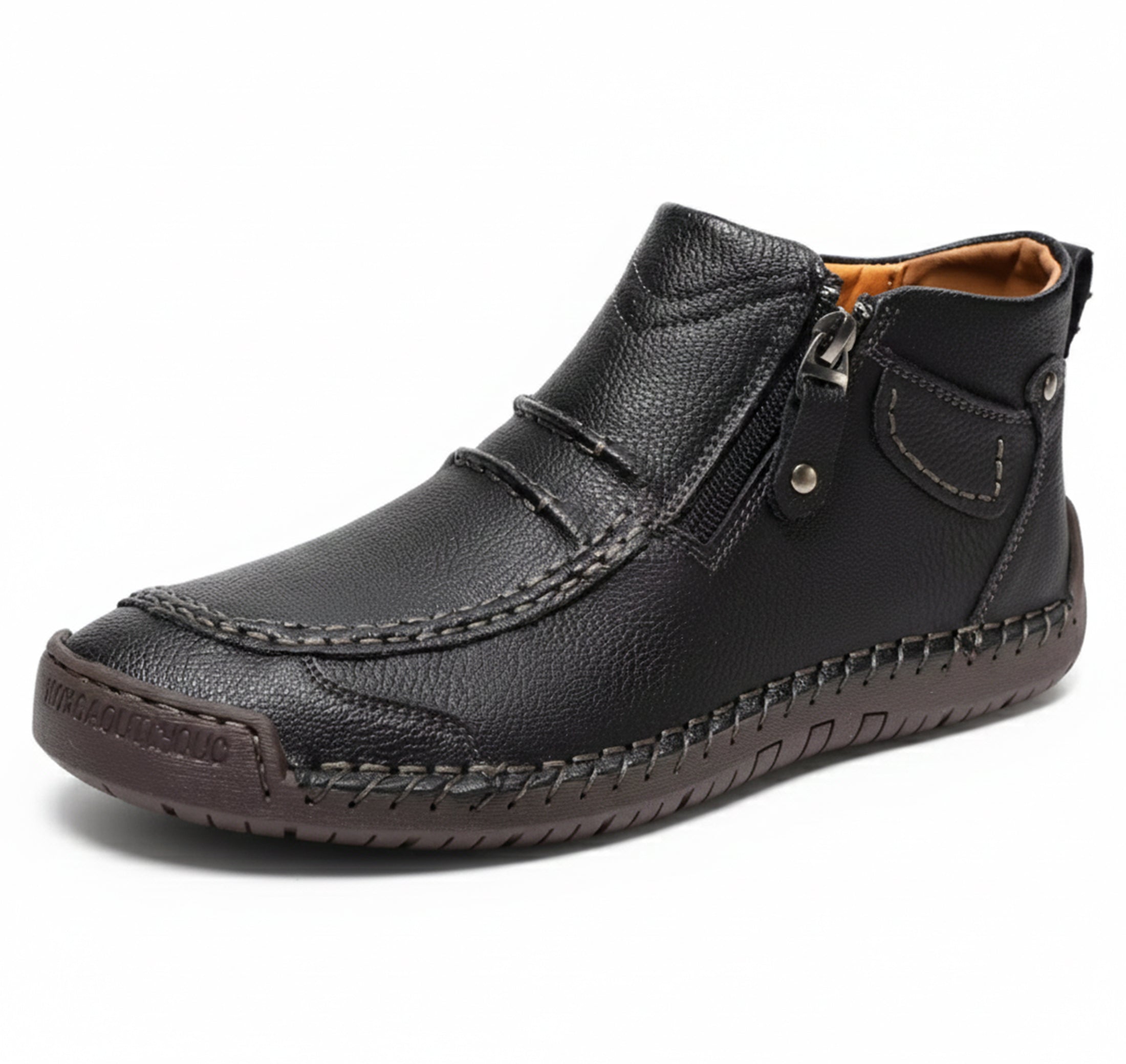 Valcour Lyon | Bottines Courtes pour Homme – Look Classique Uni