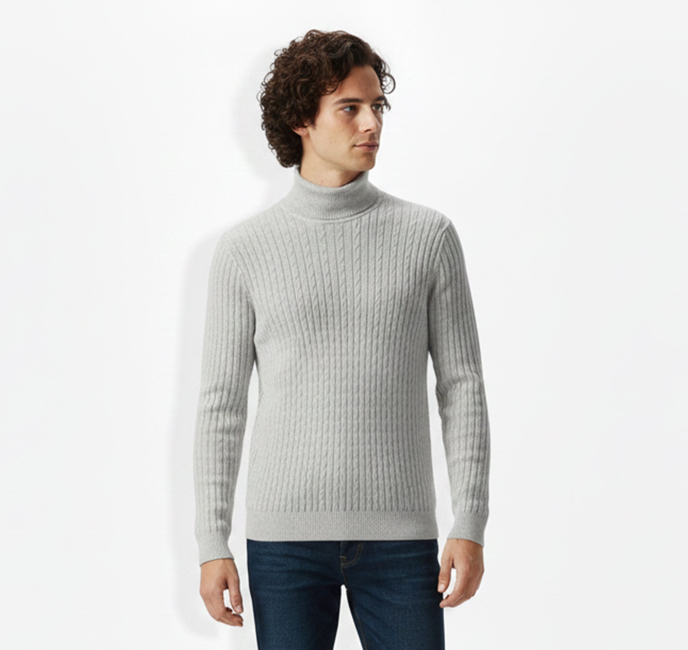 Valcour Lyon | Pull Col Roulé pour Homme – Tricot Hivernal Stylé