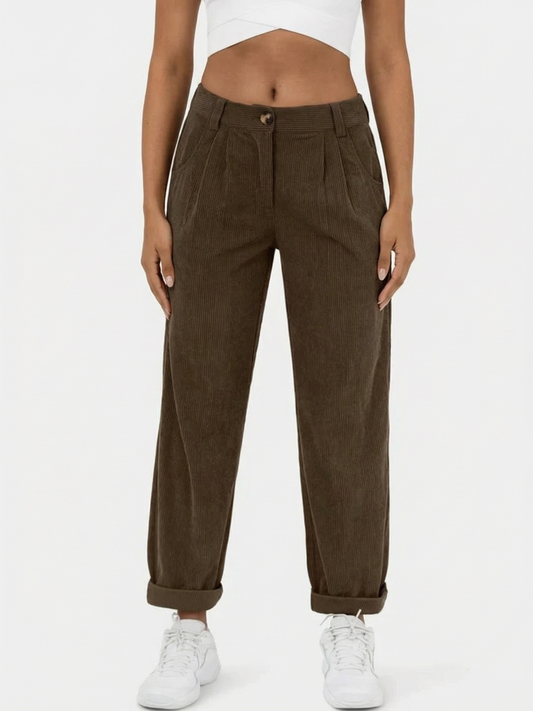 Édition Marlow Studio - Le Pantalon Corduroy Femme