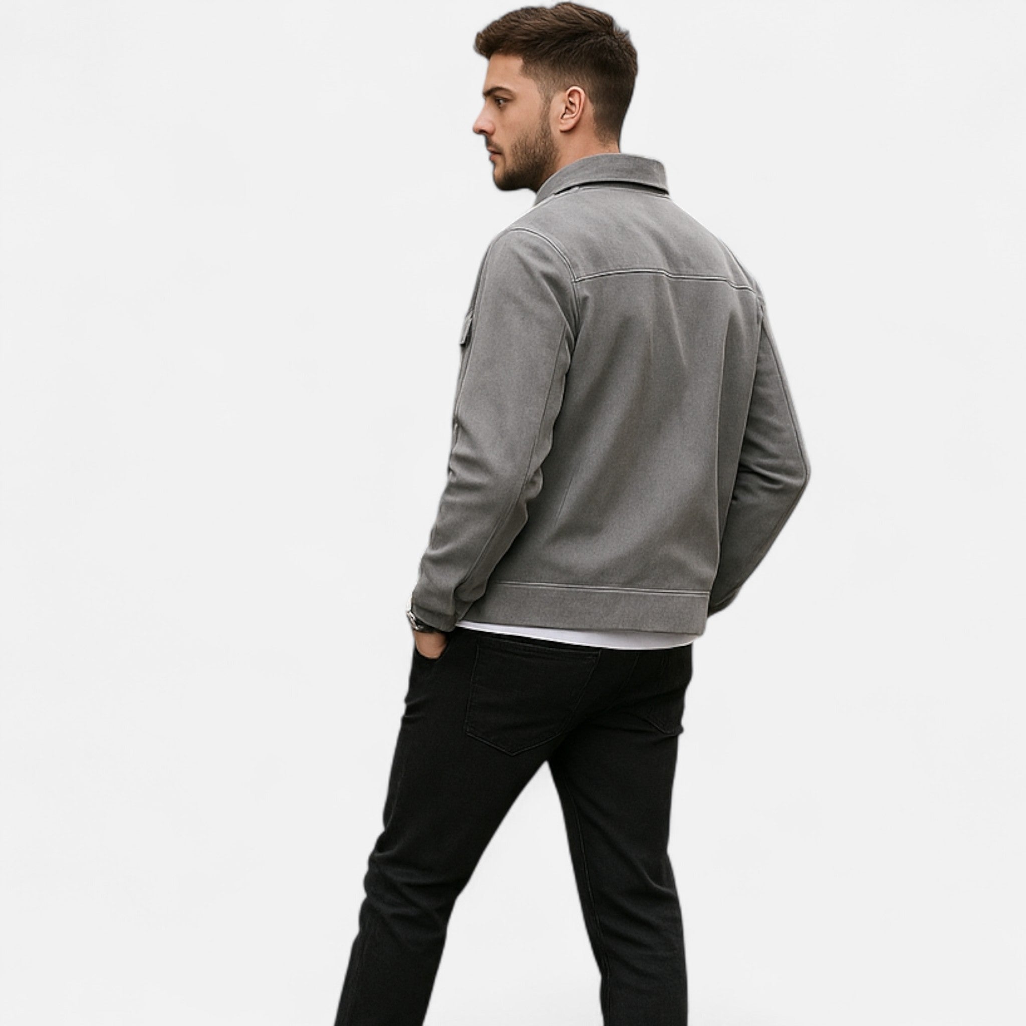Mayfair Signature - La Veste Utility en Suède Homme