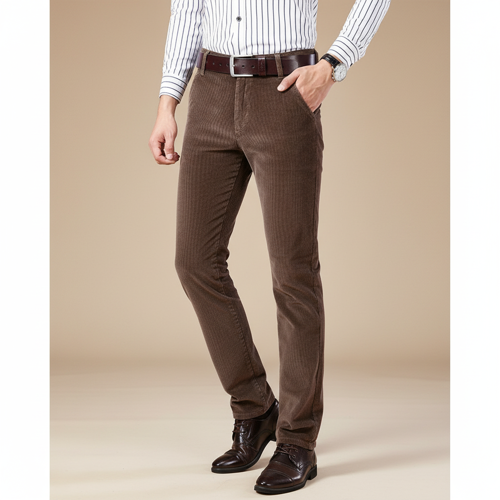Kensington - Le Pantalon Velours Homme