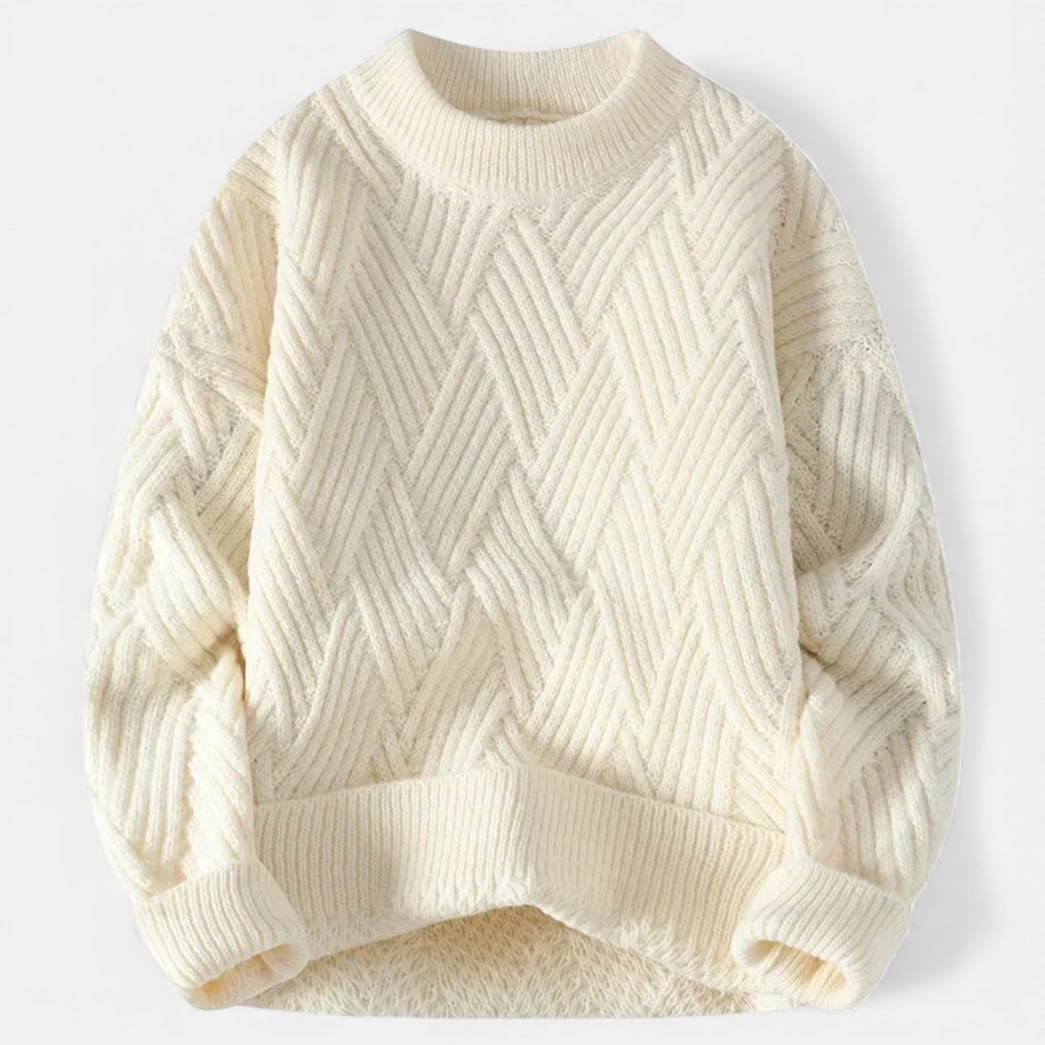 Highbury Atelier - Le Pull en Maille Nid d'Abeille Femme